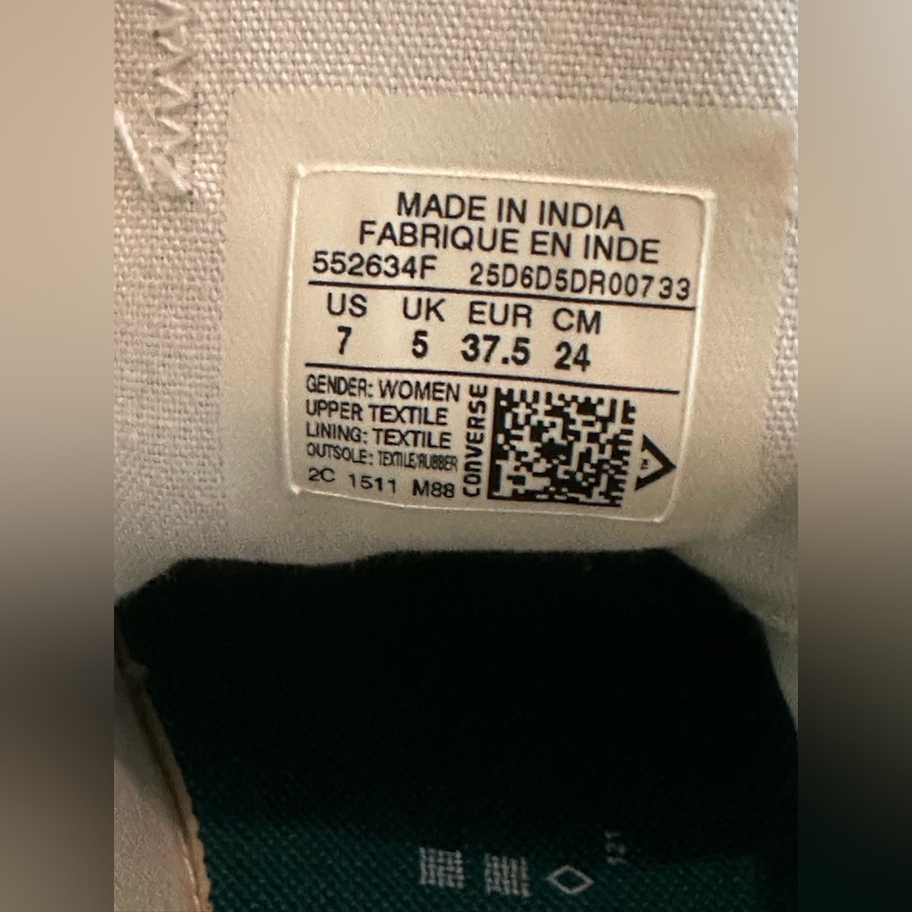 Tiffany Blue Converse - Picture 8 of 12